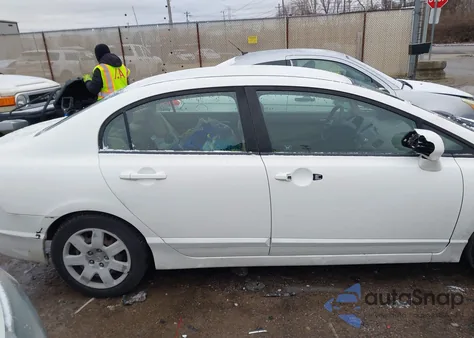 2008 Honda Civic Lx from USA, damaged, VIN 1HGFA165X8L056412